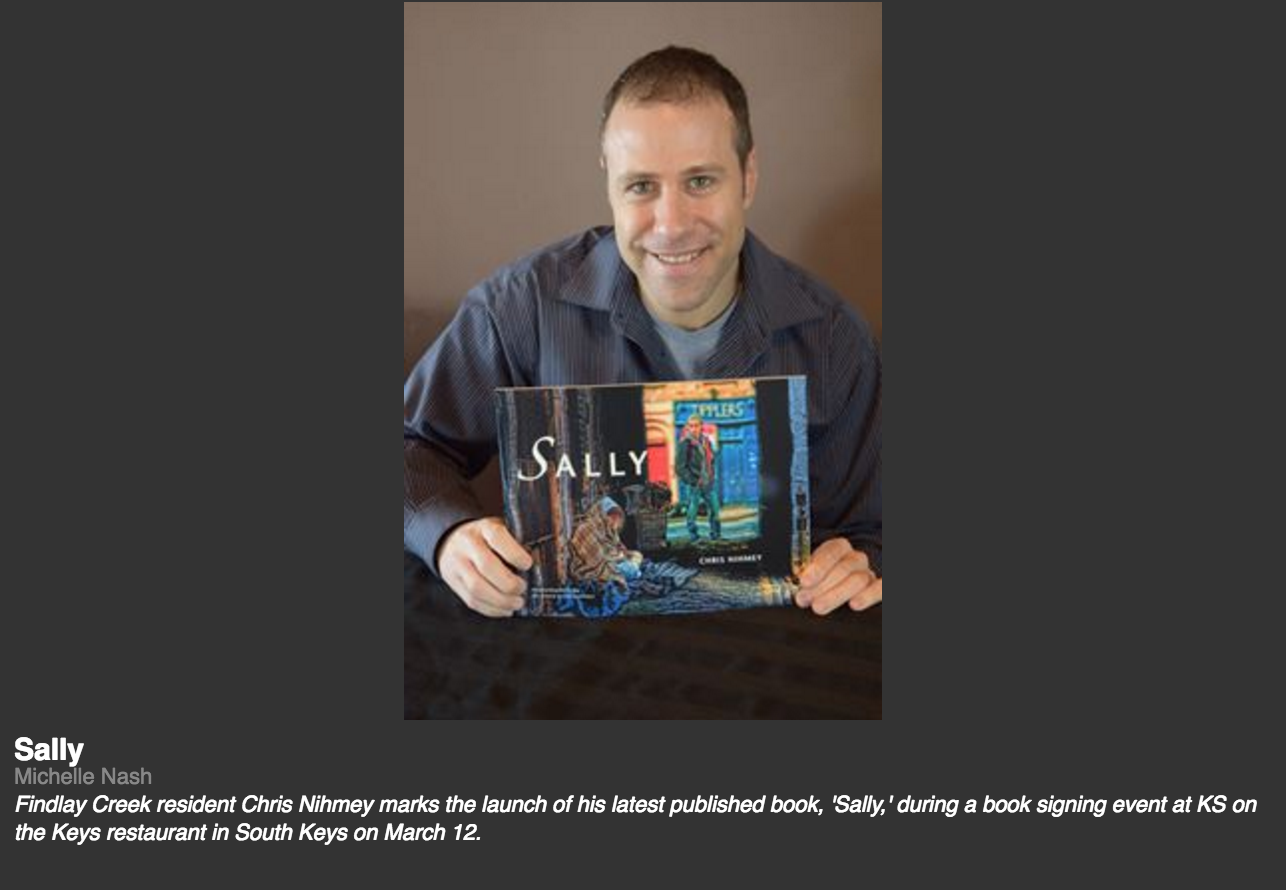 Chris Nihmey Sally picture book